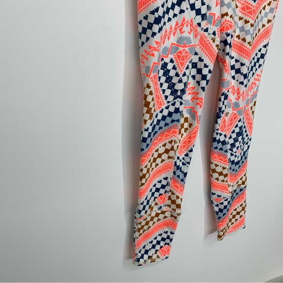 Free People Movement Geometric Boho Fireside Base Layer Leggings Nwot Size Small - Picture 5 of 16